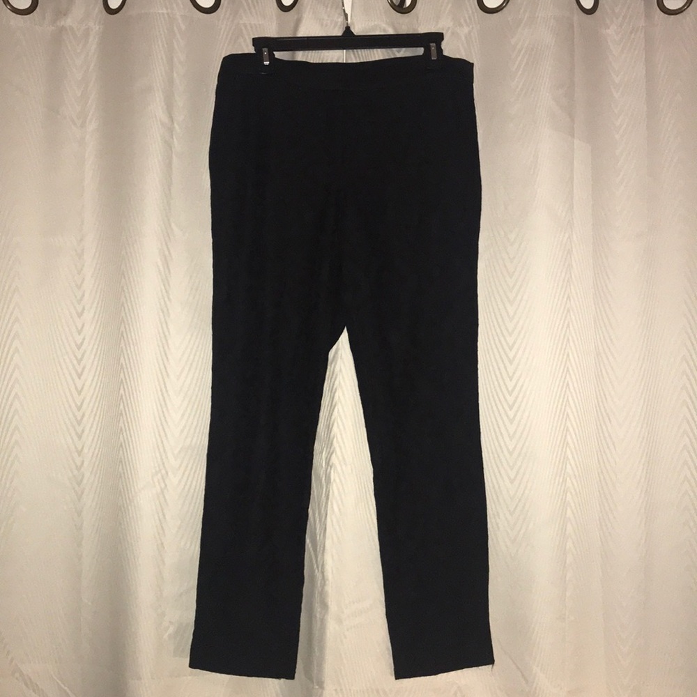 NWOT - Black Cynthia Rowley Lace Pants